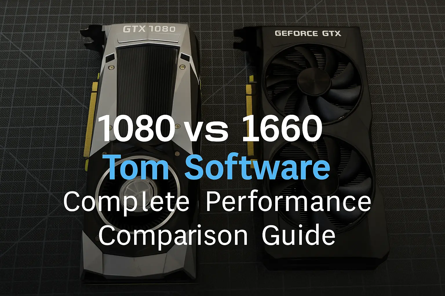 1080 vs 1660 Tom Software