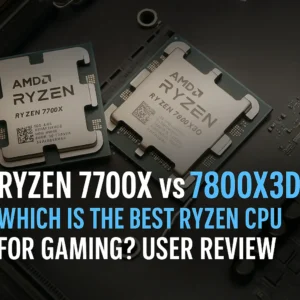 Ryzen 7700X vs 7800X3D
