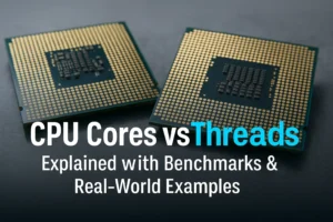 CPU Cores vs Threads Explained with Benchmarks & Real-World Examples
