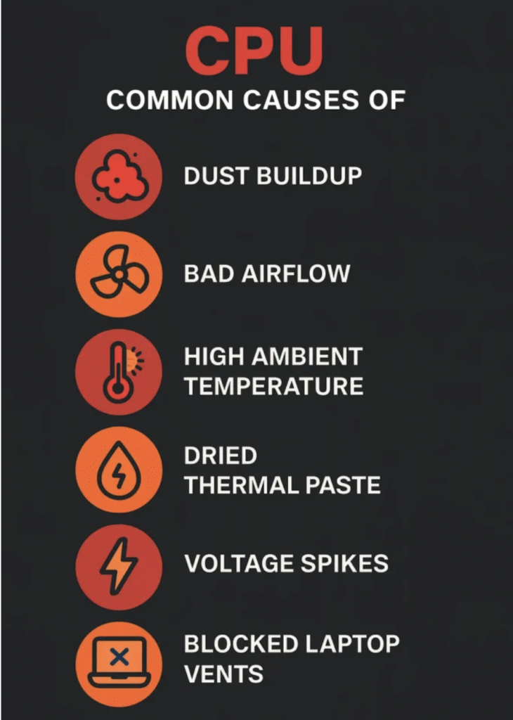 Common Causes of CPU Overheating ....