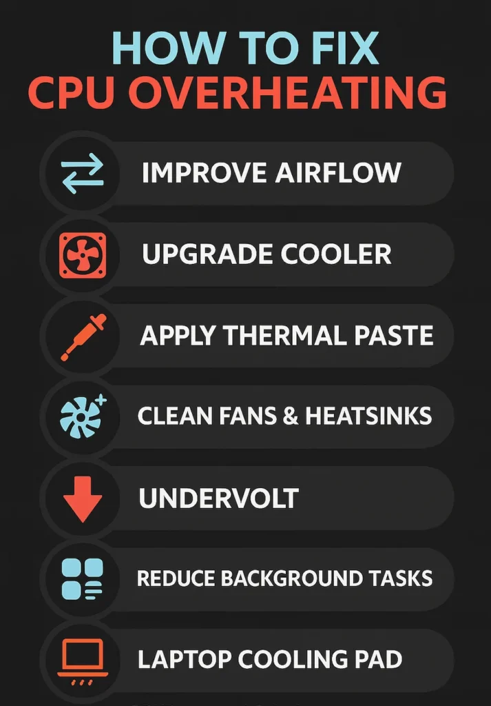 How to Fix CPU Overheating ...