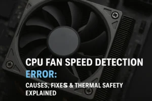 CPU Fan Speed Detection Error Causes, Fixes & Thermal Safety Explained